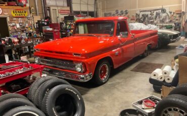 Chevrolet-C-10-1966-Orange-Gray-179-4