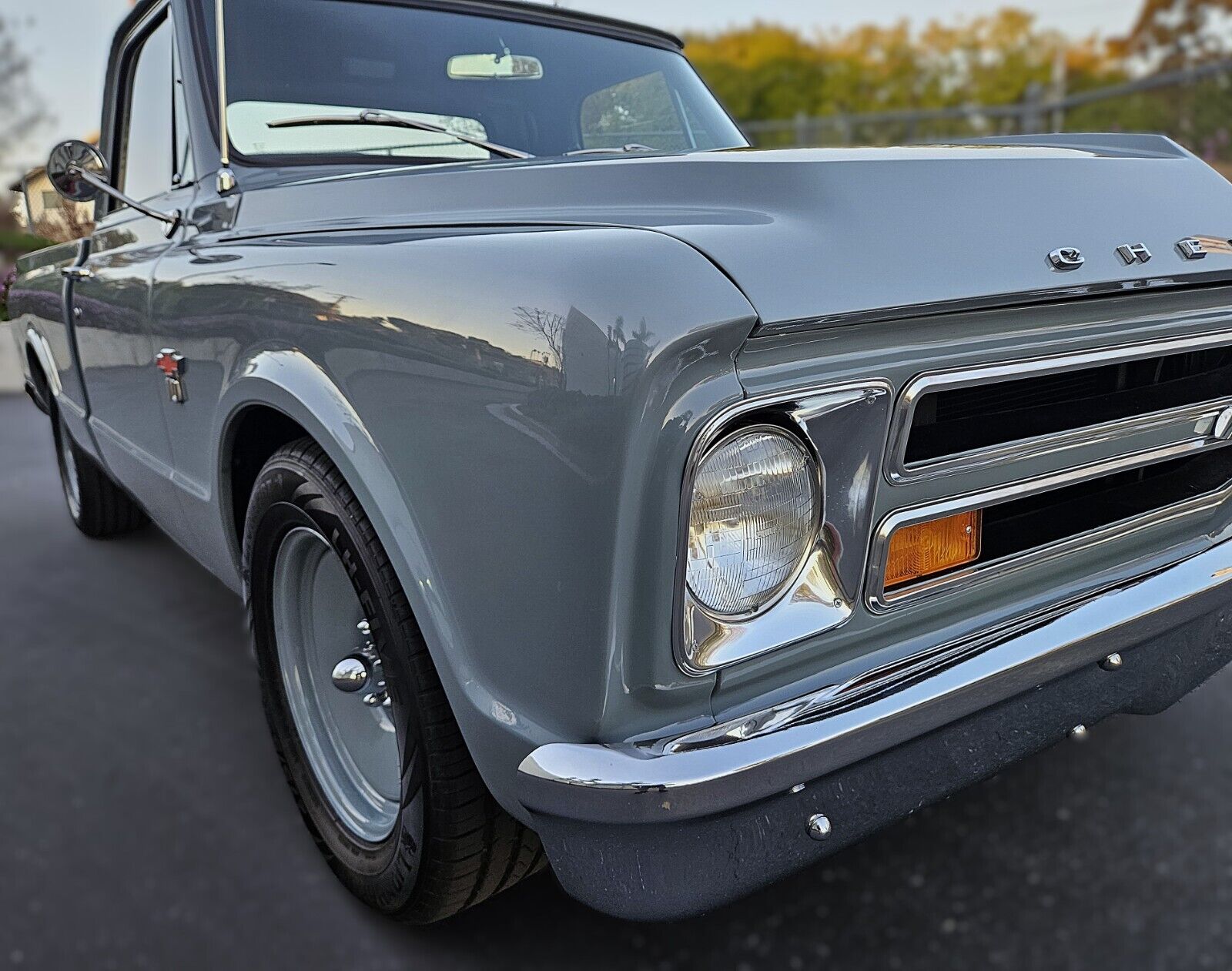 Chevrolet-C-10-1967-Gray-Black-97496-3