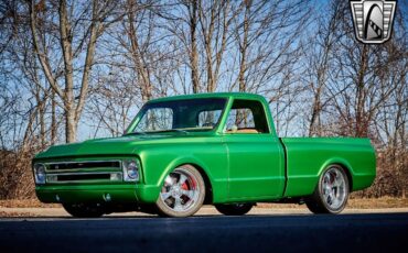 Chevrolet-C-10-1967-Green-Tan-51-2