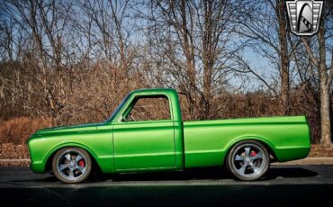 Chevrolet-C-10-1967-Green-Tan-51-3