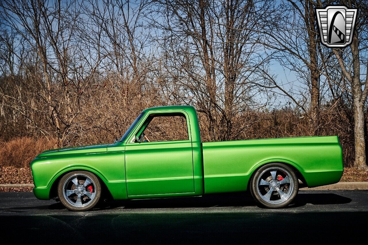 Chevrolet-C-10-1967-Green-Tan-51-3