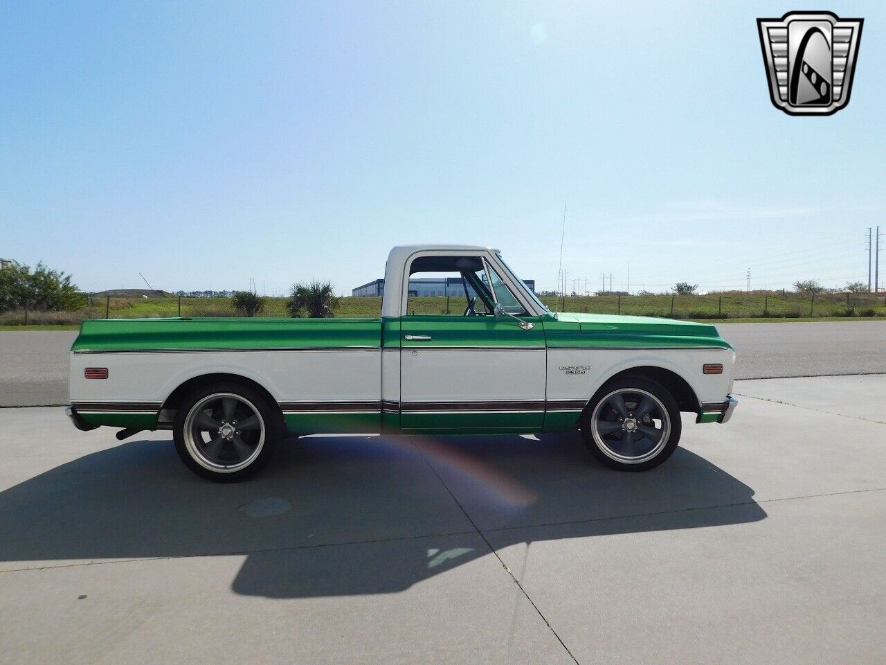 Chevrolet-C-10-1969-Green-Black-85876-3