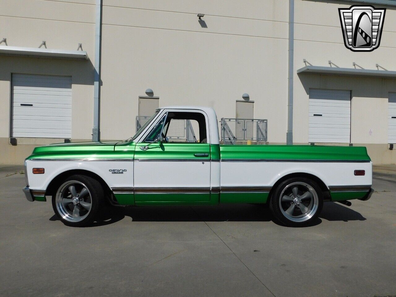 Chevrolet-C-10-1969-Green-Black-85876-5