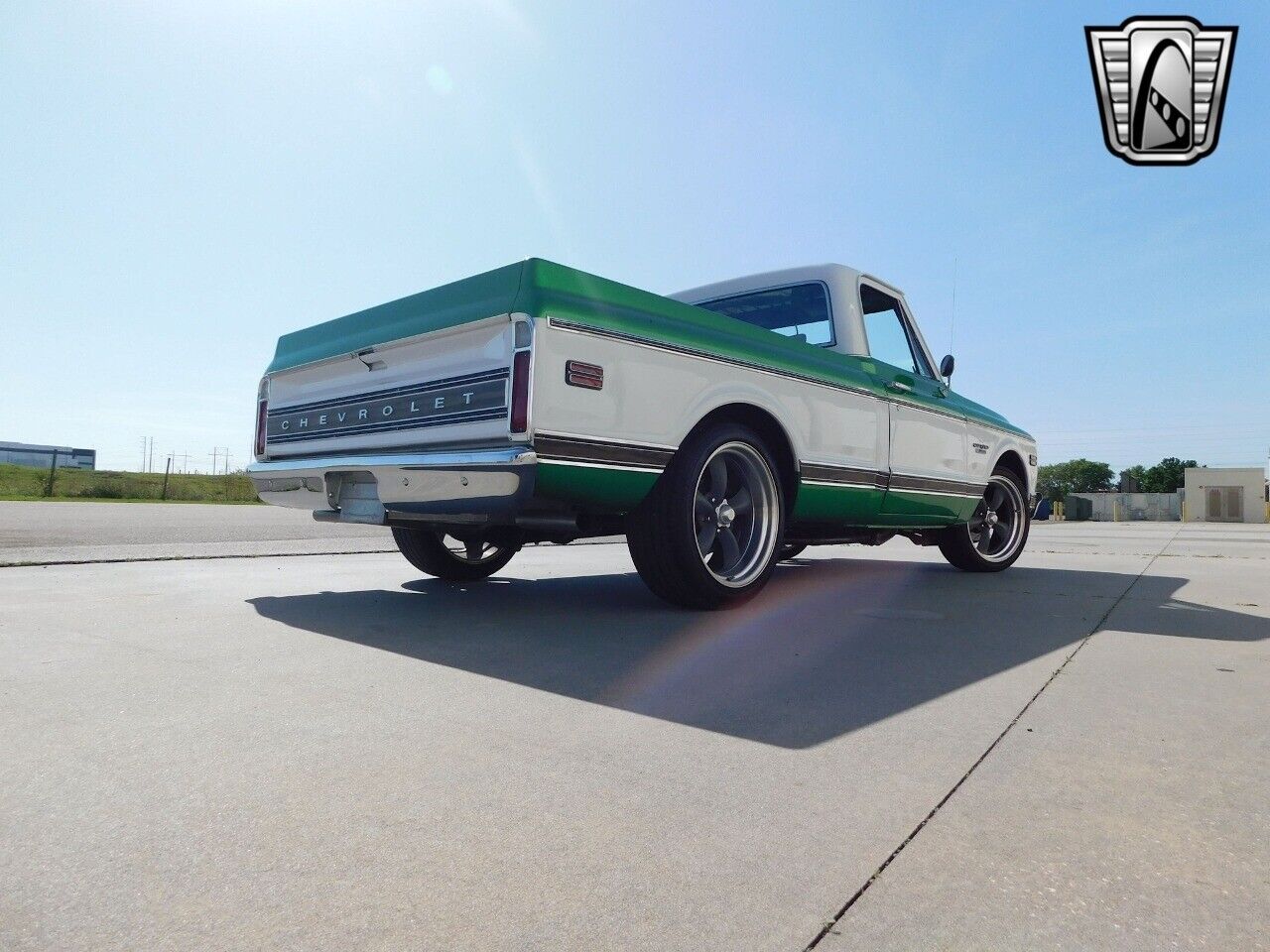 Chevrolet-C-10-1969-Green-Black-85876-7