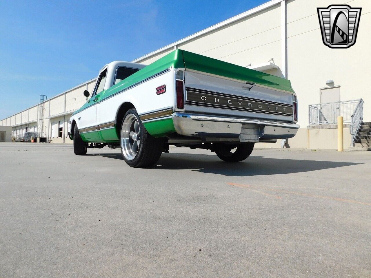 Chevrolet-C-10-1969-Green-Black-85876-8