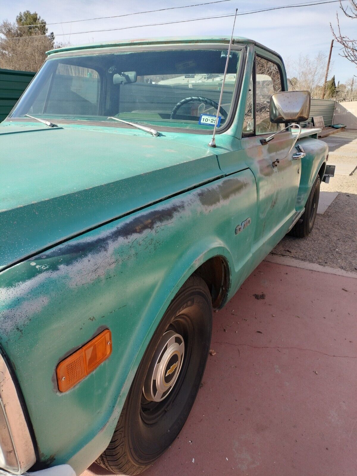 Chevrolet-C-10-1969-Green-Green-16093-19