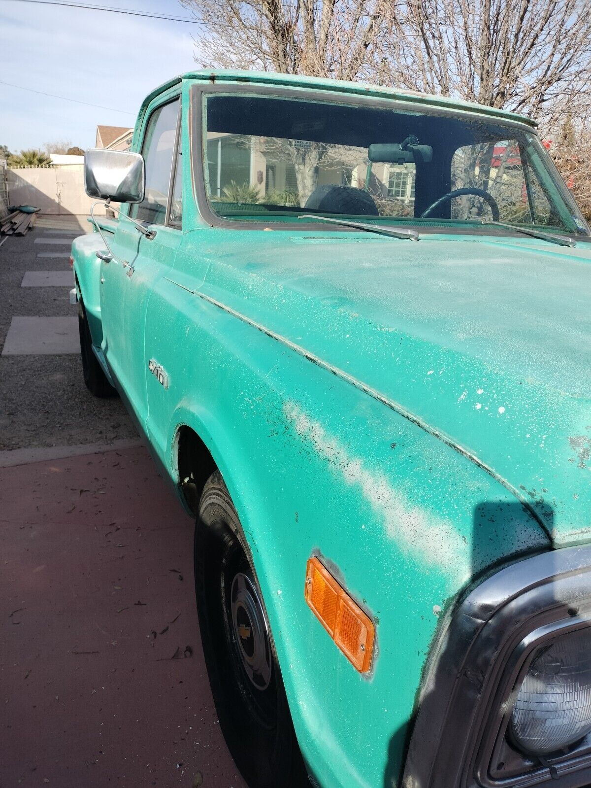 Chevrolet-C-10-1969-Green-Green-16093-21