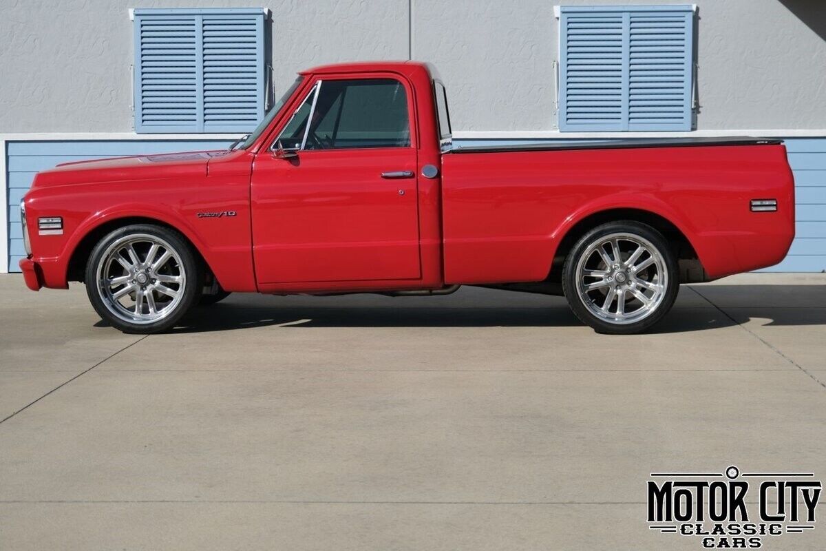 Chevrolet-C-10-1971-Red-Tan-830-1