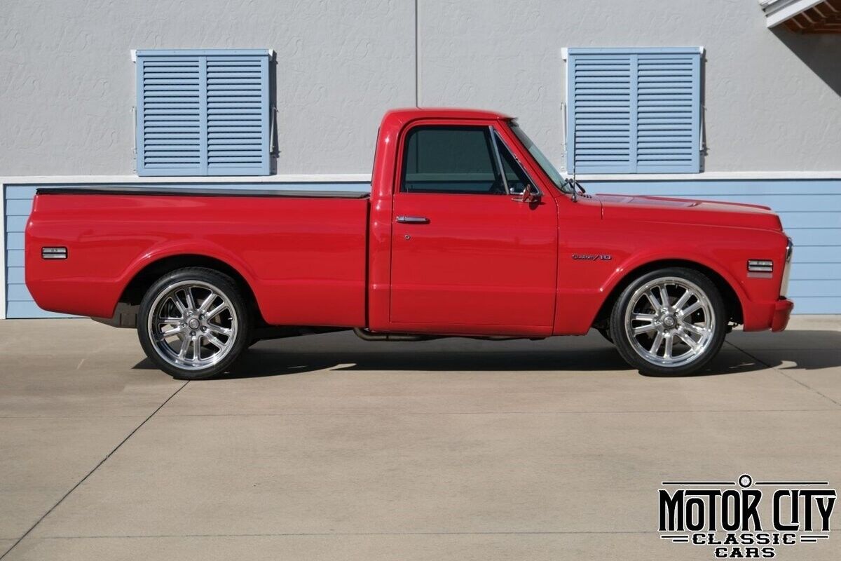 Chevrolet-C-10-1971-Red-Tan-830-5