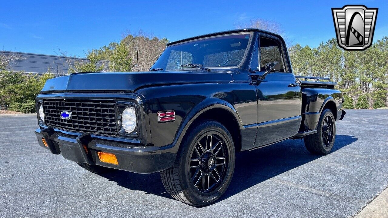 Chevrolet-C-10-1972-Black-Black-6614-2