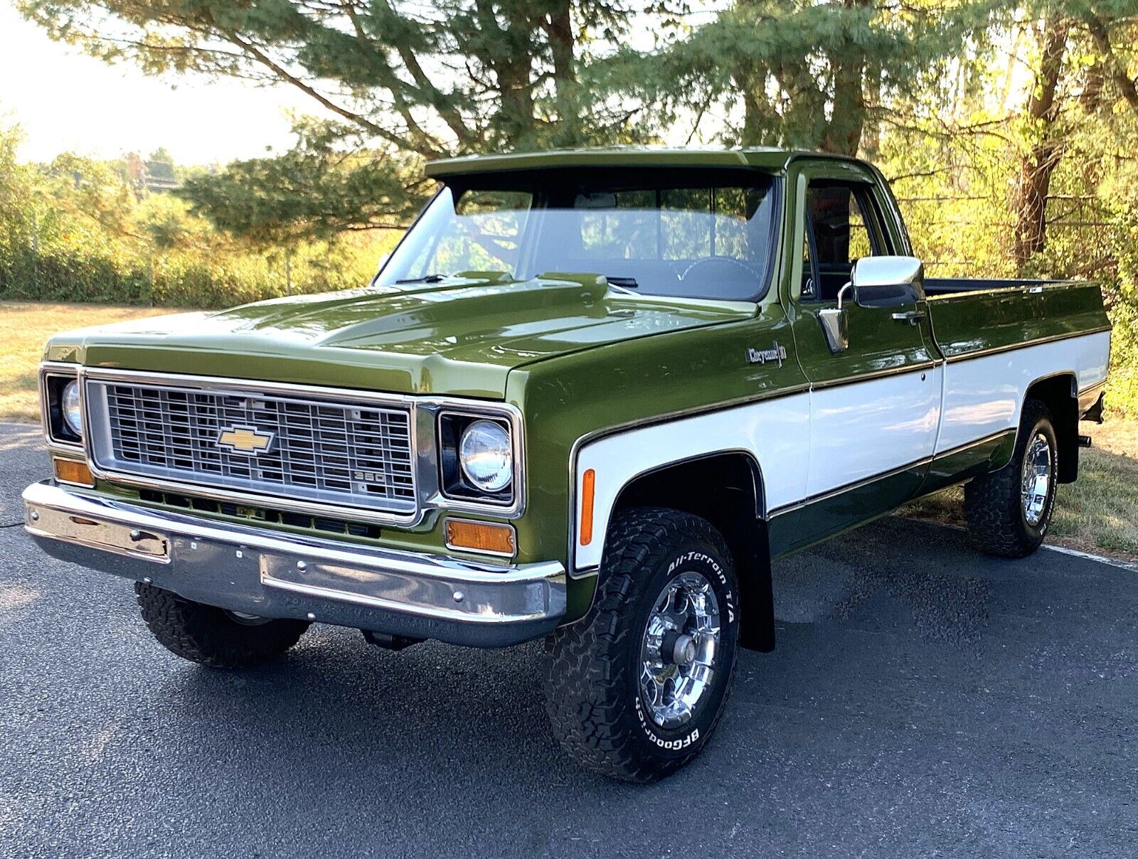 Chevrolet-C-10-1973-LIME-GREEN-AVOCADO-59551-4