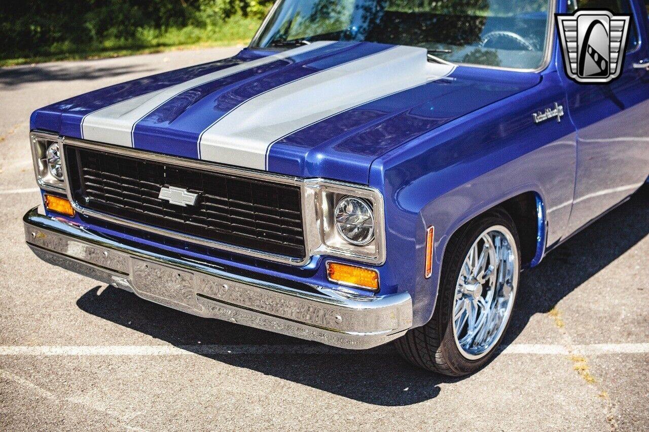 Chevrolet-C-10-1974-Blue-Black-3977-10