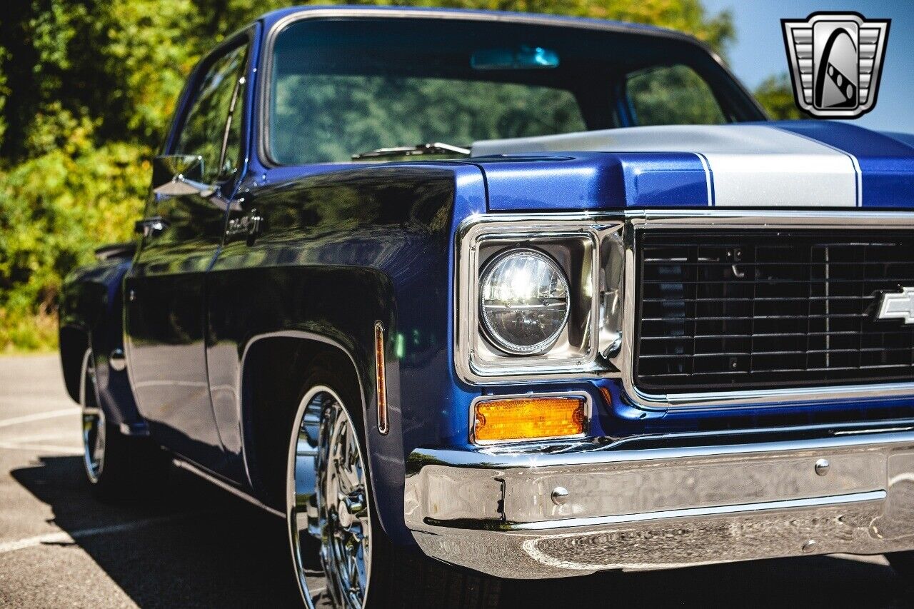 Chevrolet-C-10-1974-Blue-Black-3977-11