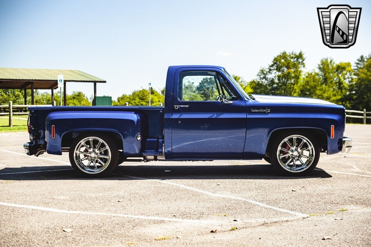 Chevrolet-C-10-1974-Blue-Black-3977-7