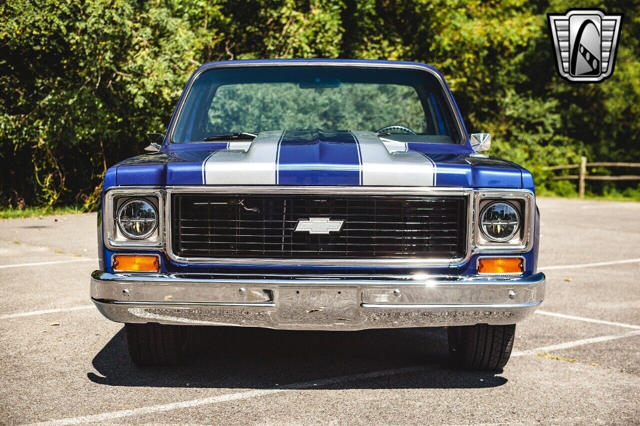 Chevrolet-C-10-1974-Blue-Black-3977-9