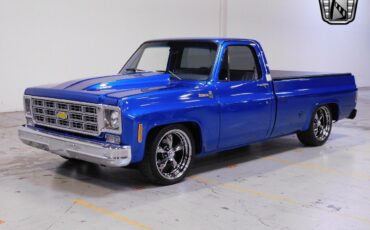 Chevrolet-C-10-1977-Blue-Gray-127101-2