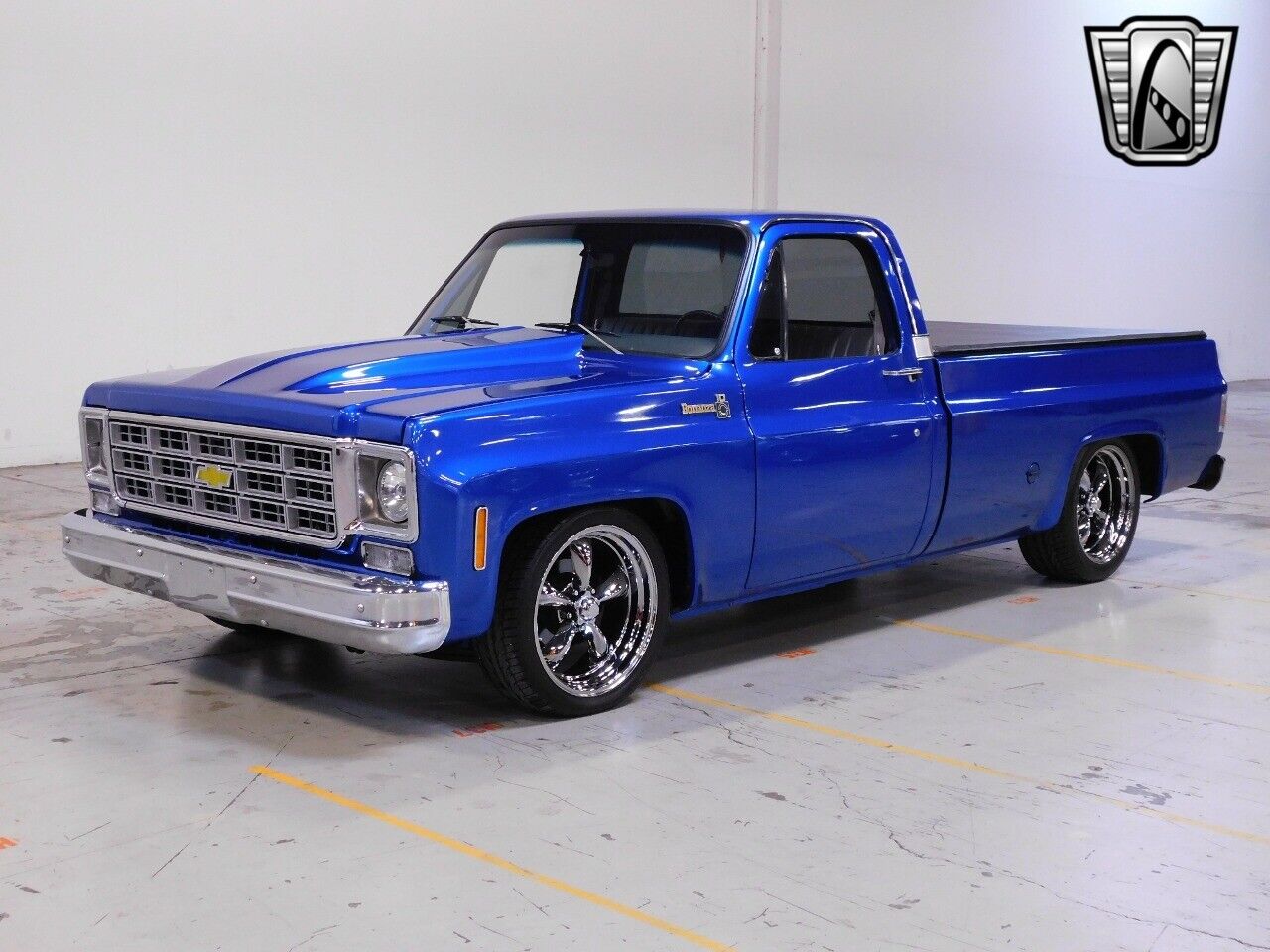 Chevrolet-C-10-1977-Blue-Gray-127101-2