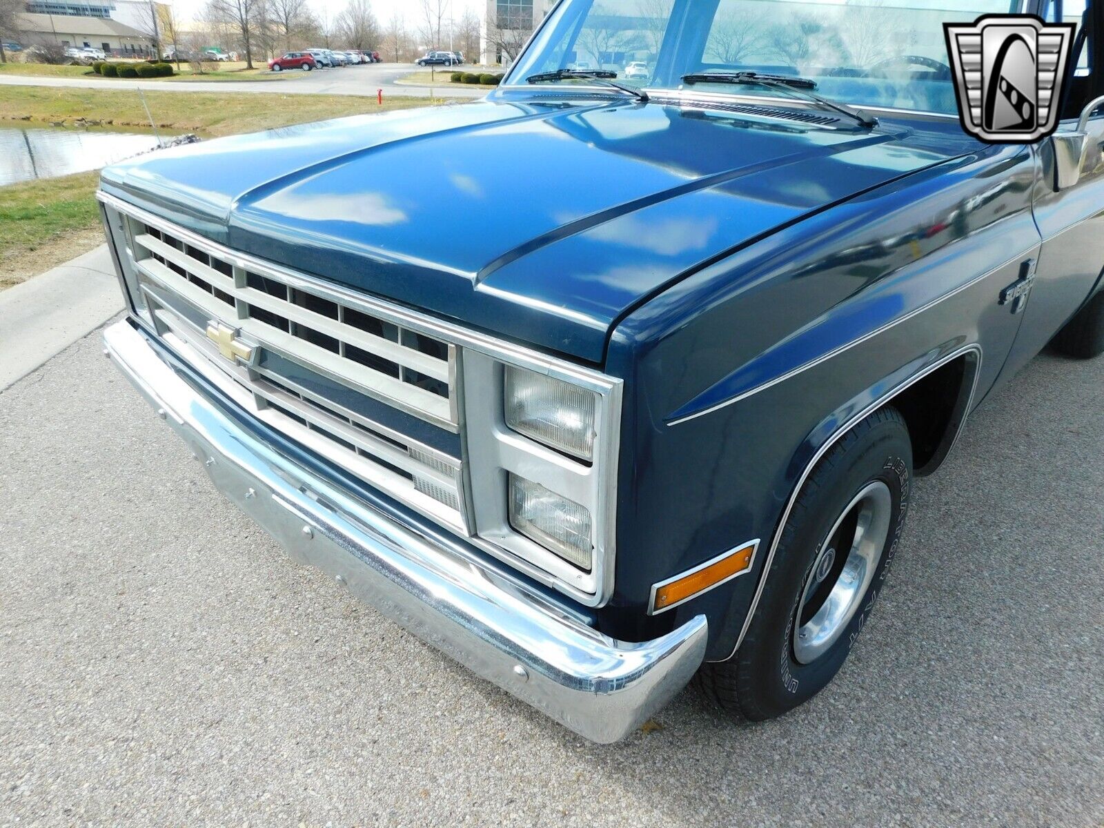 Chevrolet-C-10-1986-Blue-Blue-185075-11