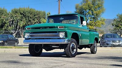 Chevrolet-C-10-Pickup-1964-Green-Gray-146449-2