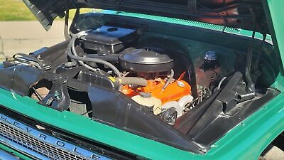 Chevrolet-C-10-Pickup-1964-Green-Gray-146449-20