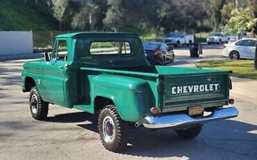 Chevrolet-C-10-Pickup-1964-Green-Gray-146449-5