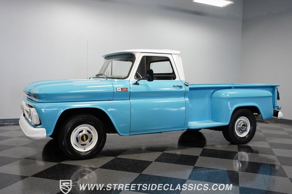 Chevrolet-C-10-Pickup-1965-Blue-Black-140135-6