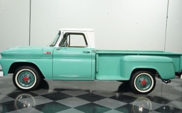 Chevrolet-C-10-Pickup-1965-Teal-White-21631-2