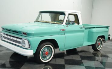 Chevrolet-C-10-Pickup-1965-Teal-White-21631-6