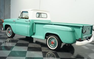 Chevrolet-C-10-Pickup-1965-Teal-White-21631-7