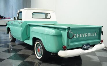 Chevrolet-C-10-Pickup-1965-Teal-White-21631-8