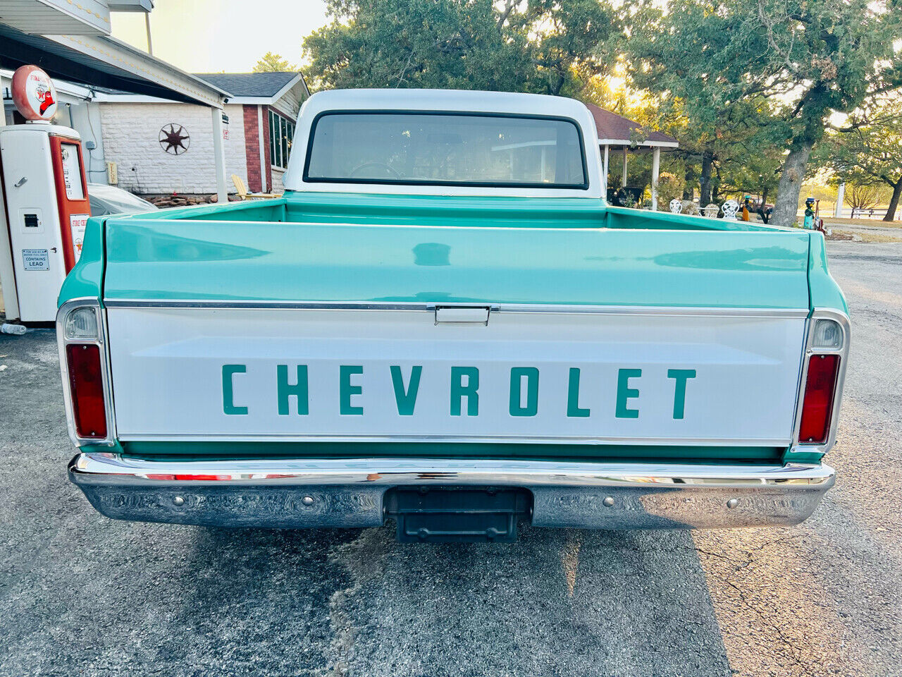 Chevrolet-C-10-Pickup-1969-Green-Black-19867-7