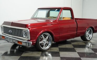 Chevrolet-C-10-Pickup-1970-Burgundy-Tan-0-6