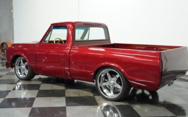 Chevrolet-C-10-Pickup-1970-Burgundy-Tan-0-7