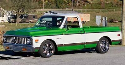 Chevrolet-C-10-Pickup-1970-Green-Black-4023-1