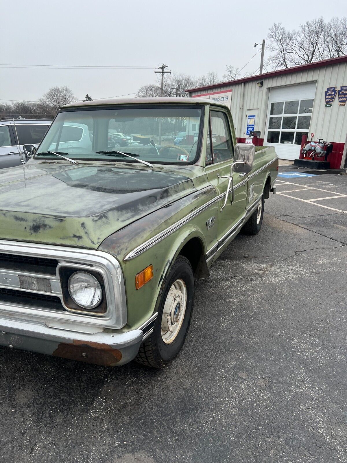 Chevrolet-C-10-Pickup-1970-Green-Green-80467-2