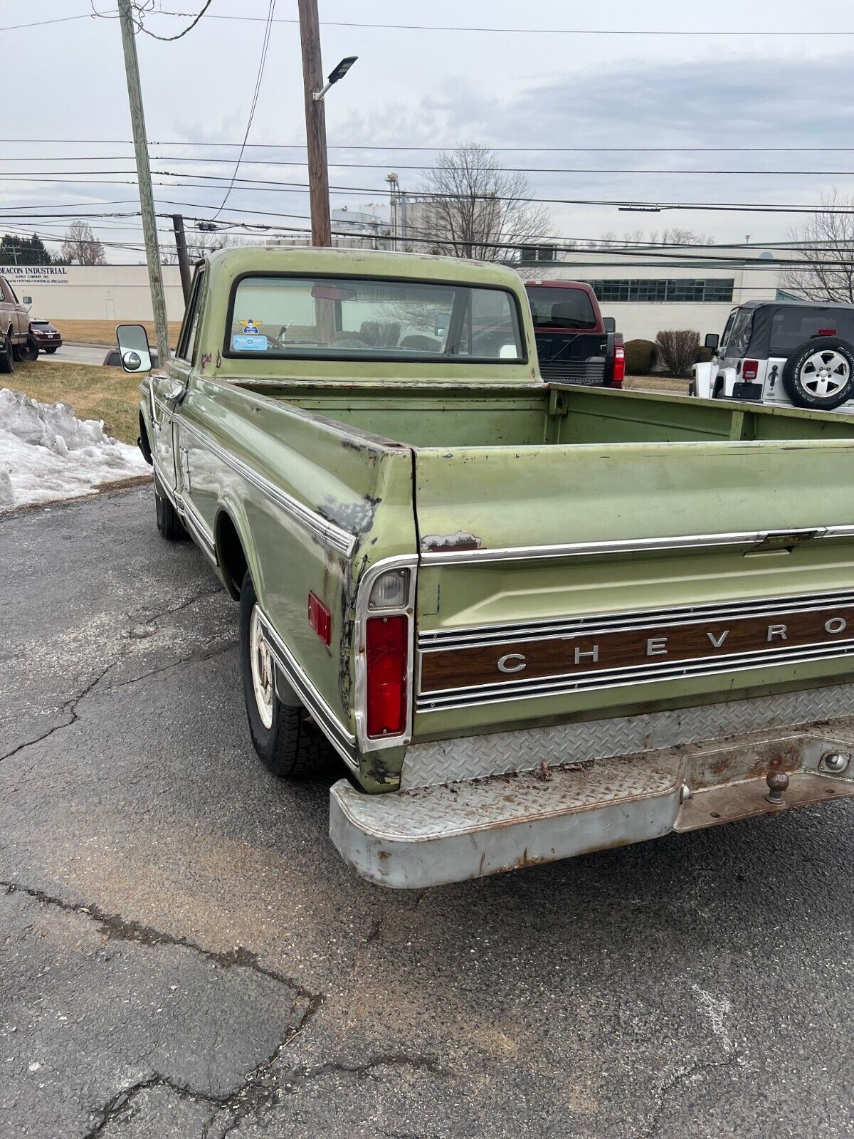 Chevrolet-C-10-Pickup-1970-Green-Green-80467-3