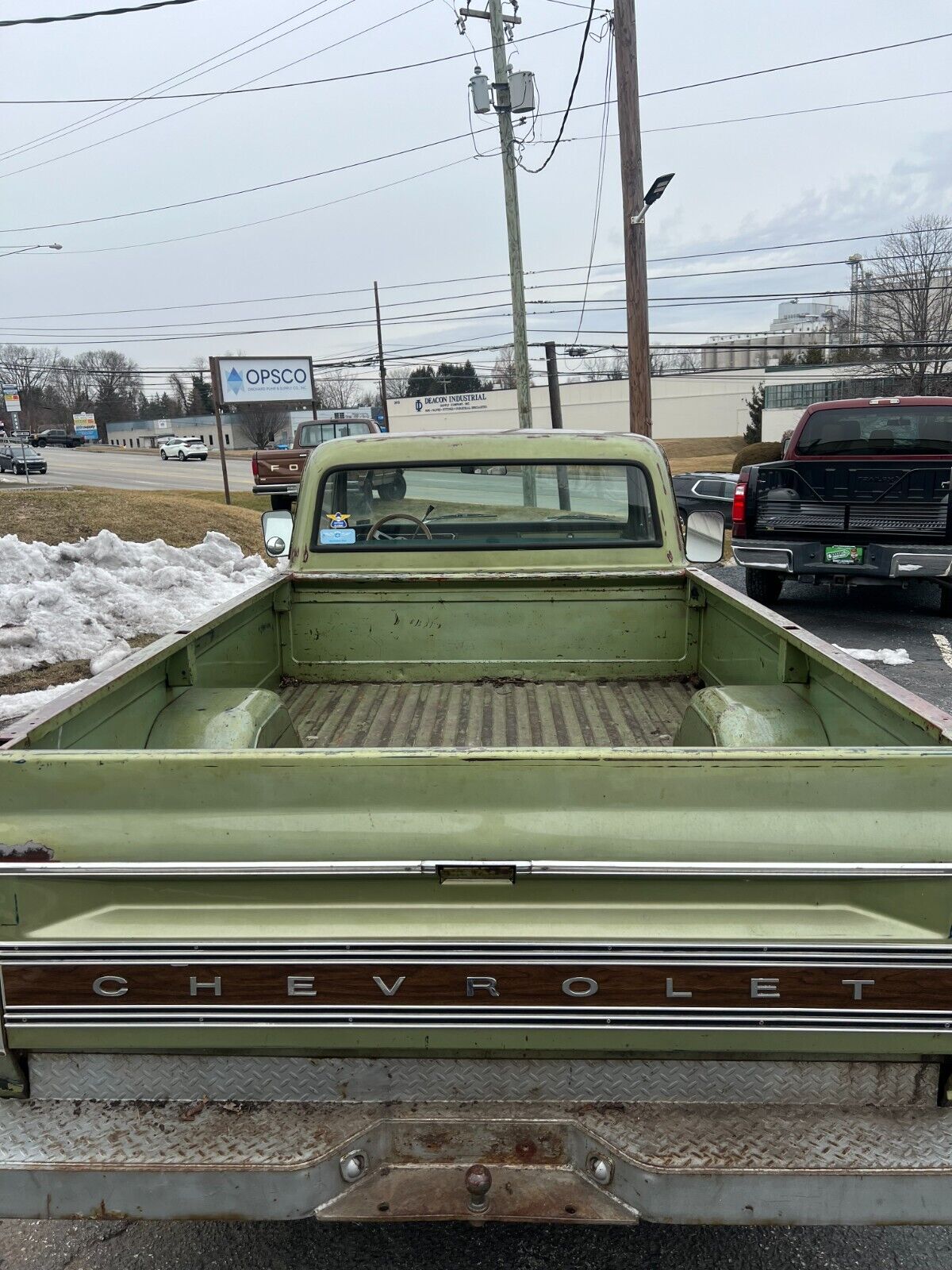 Chevrolet-C-10-Pickup-1970-Green-Green-80467-4