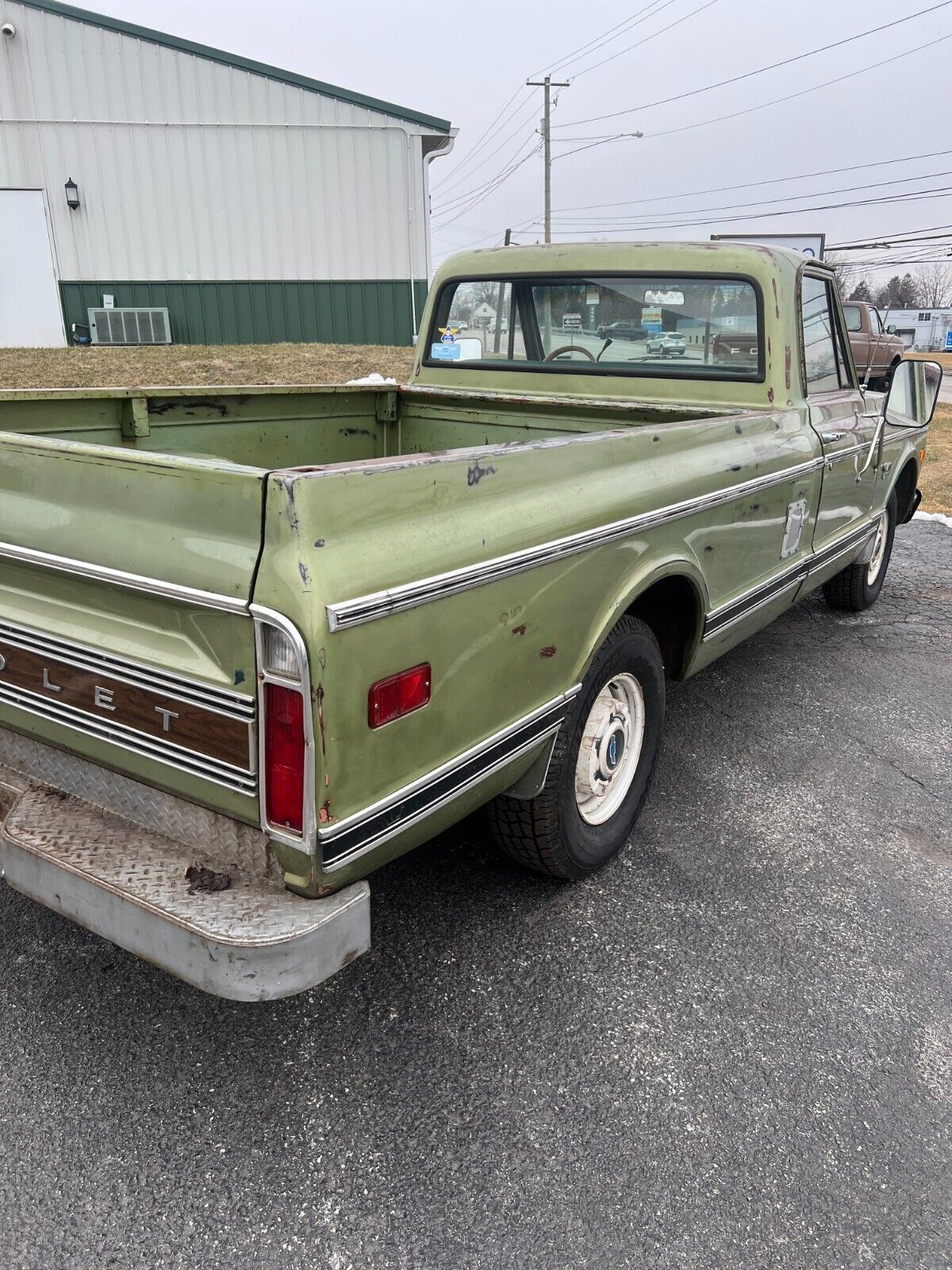 Chevrolet-C-10-Pickup-1970-Green-Green-80467-5