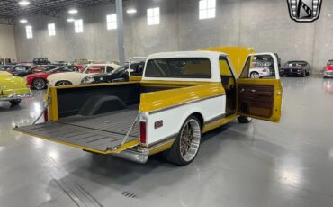 Chevrolet-C-10-Pickup-1971-Yellow-Brown-41632-9