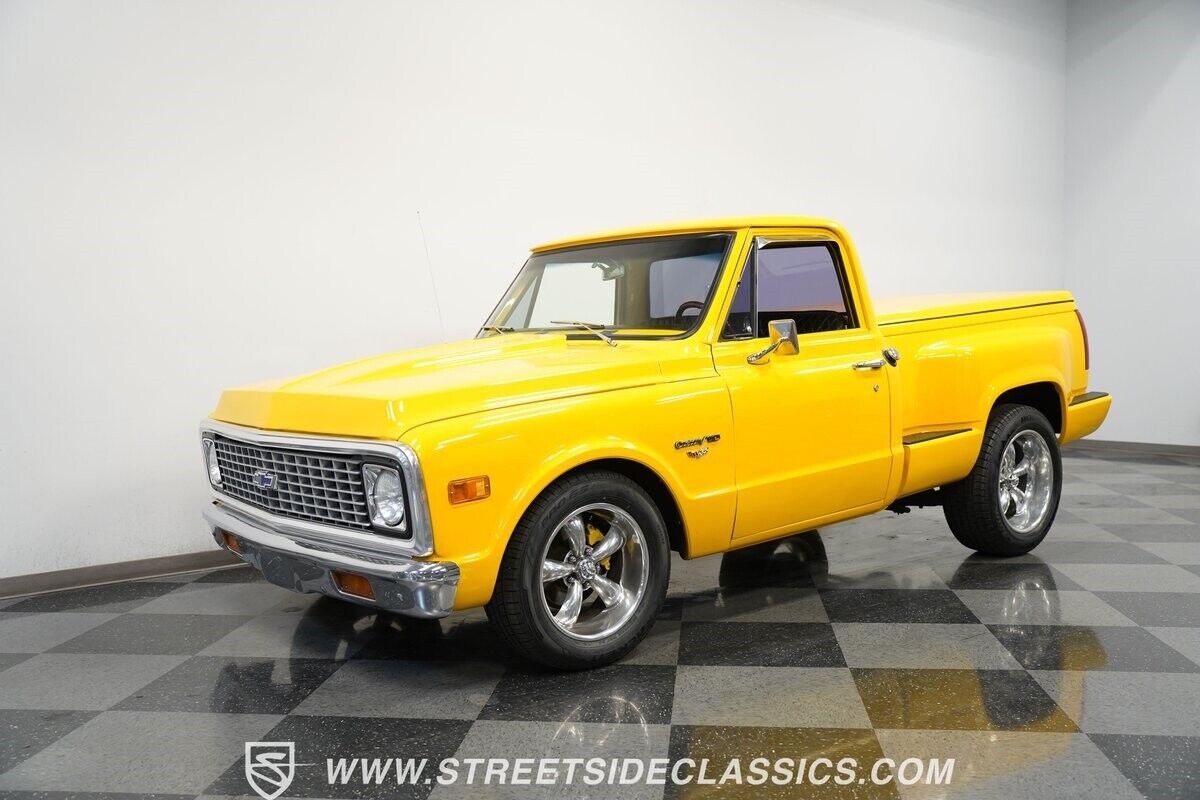 Chevrolet-C-10-Pickup-1972-Yellow-Black-6671-5