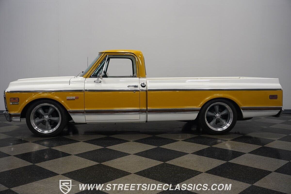 Chevrolet-C-10-Pickup-1972-Yellow-White-48189-2