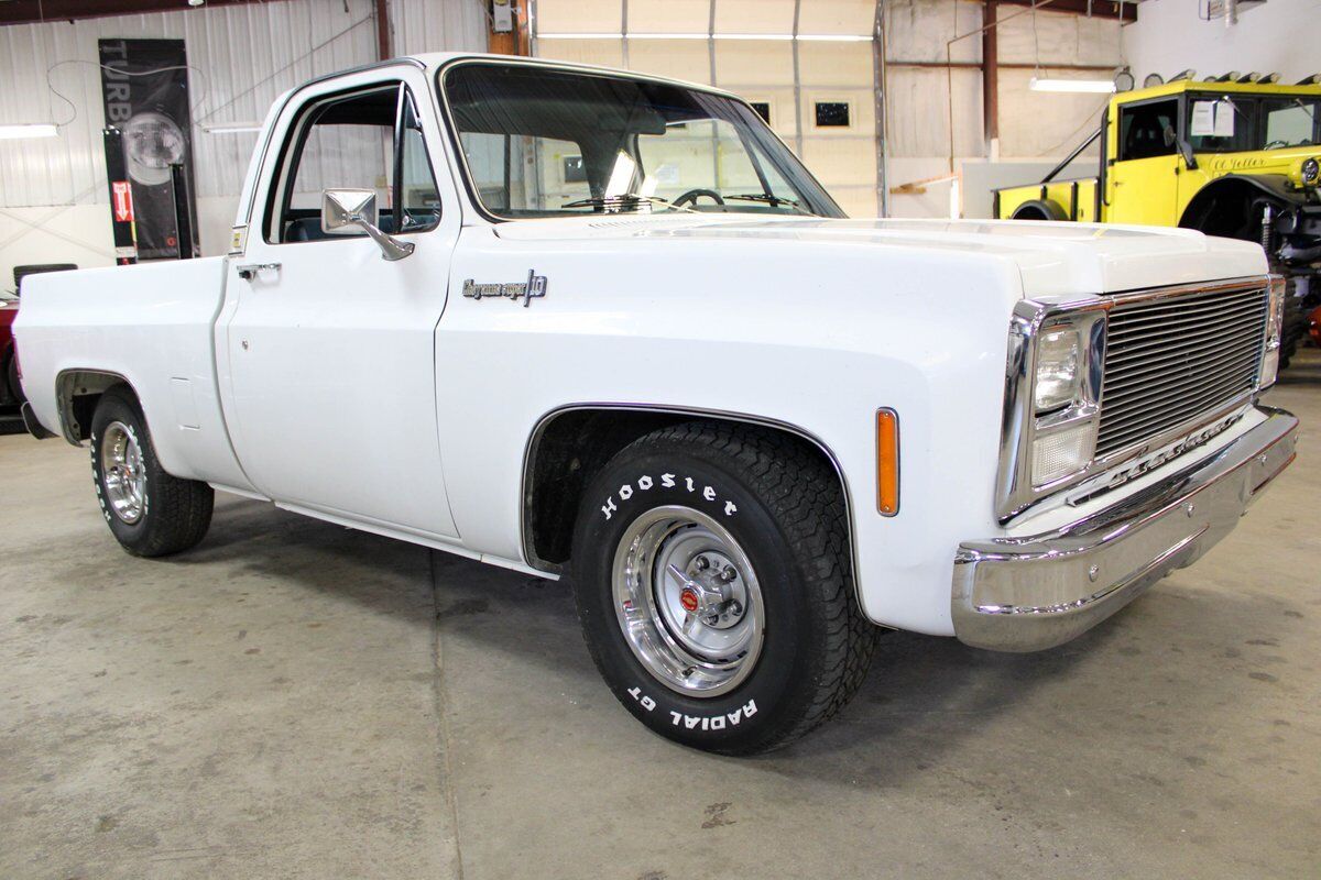 Chevrolet-C-10-Pickup-1973-White-Gray-15374-7