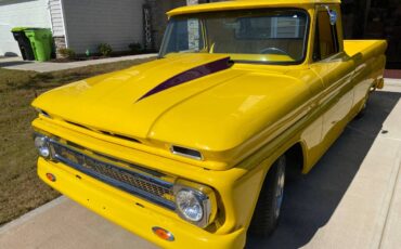 Chevrolet-C10-1965-yellow-157715