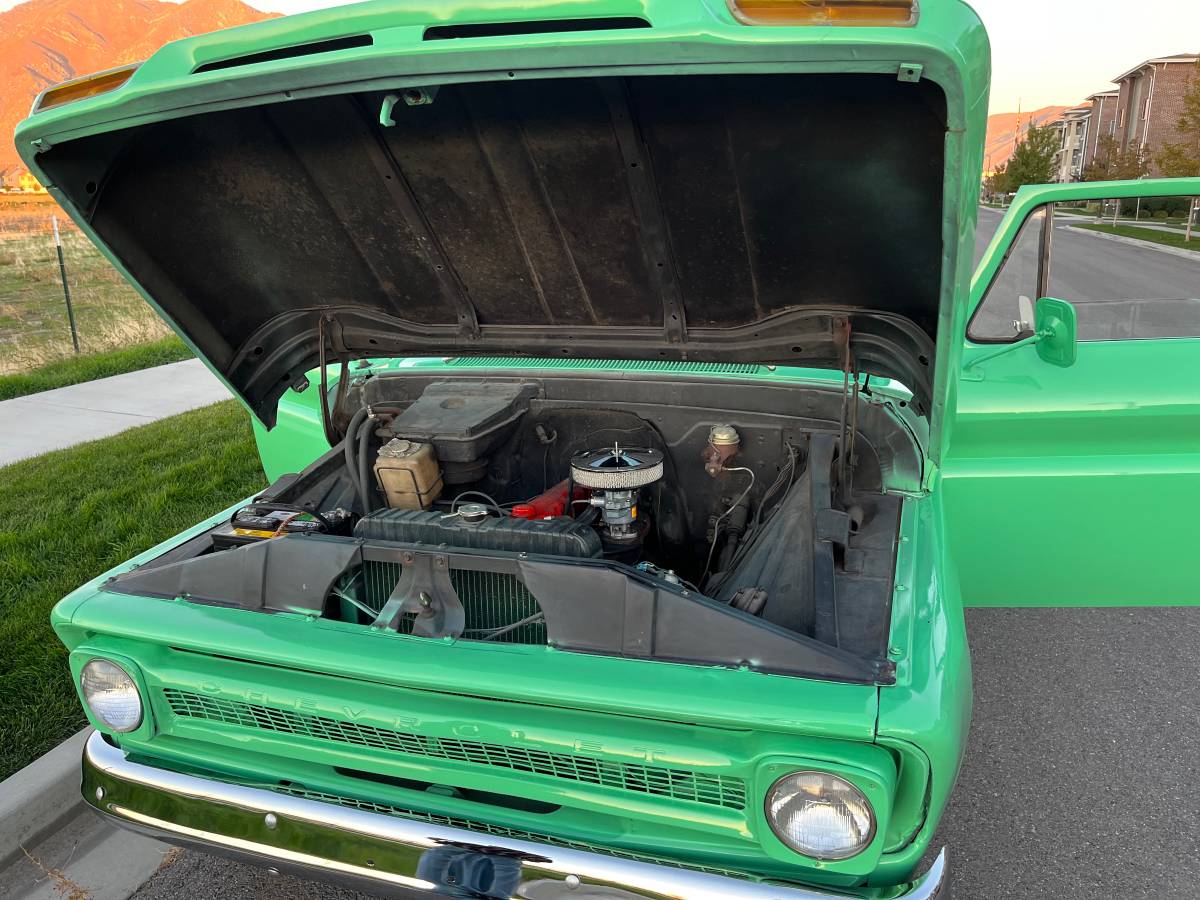 Chevrolet-C10-pickup-1965-green-482802-20