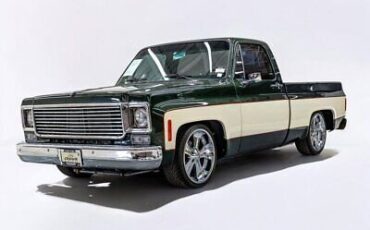 Chevrolet-CK-10-Series-Pickup-1974-Green-BLACK-0-2