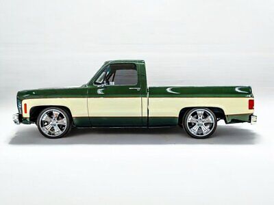 Chevrolet-CK-10-Series-Pickup-1974-Green-BLACK-0-3