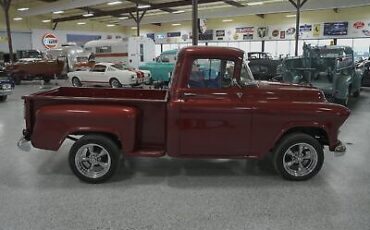 Chevrolet-CK-Pickup-1500-1957-Burgundy-Black-6183-3