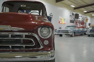 Chevrolet-CK-Pickup-1500-1957-Burgundy-Black-6183-8