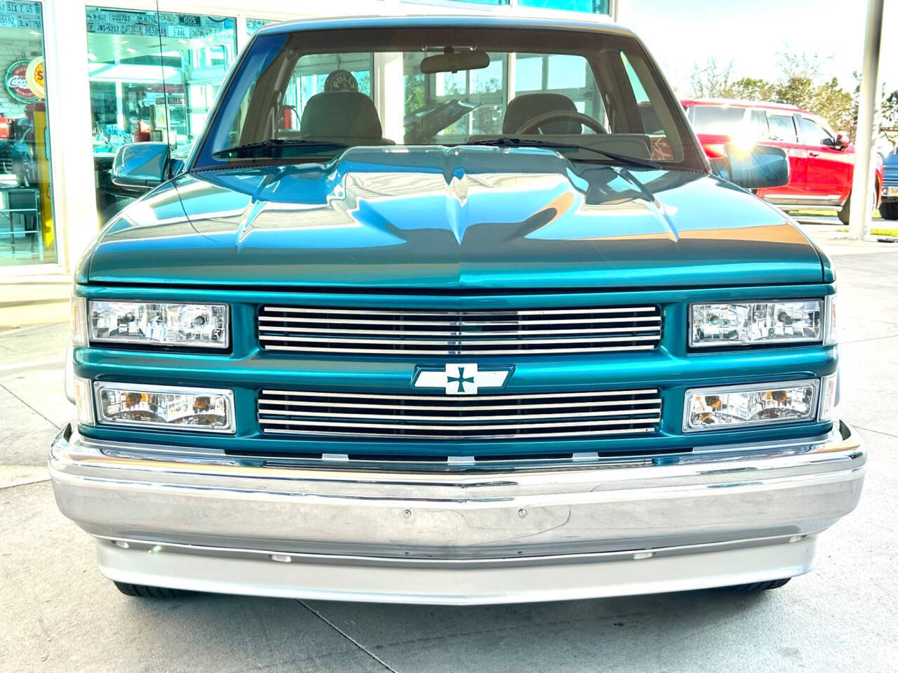 Chevrolet-CK-Pickup-1500-1994-Teal-Gray-368831-1