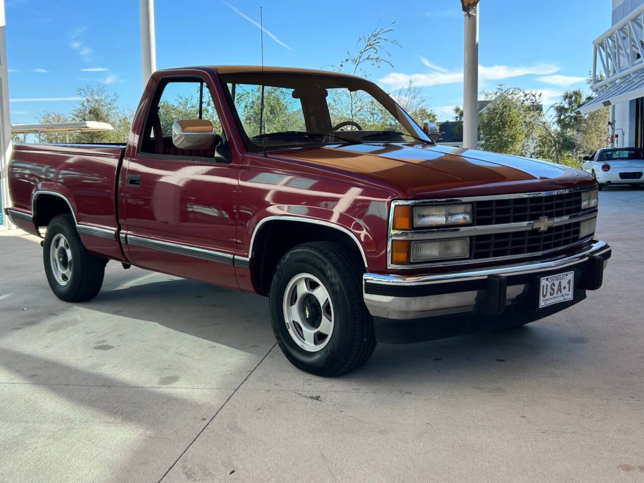 Chevrolet-CK-Pickup-1500-Pickup-1990-Red-Red-235080-2